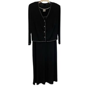 20 Rabbit Rabbit Rabbit Designs Black Sleeveless Stretchy Evening Dress‎ Jacket